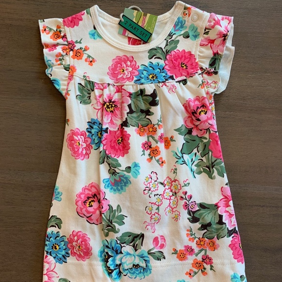 Pink Joules Baby Wear Joules Ditsy Sleepsuit 0-3m – Sweet Pea